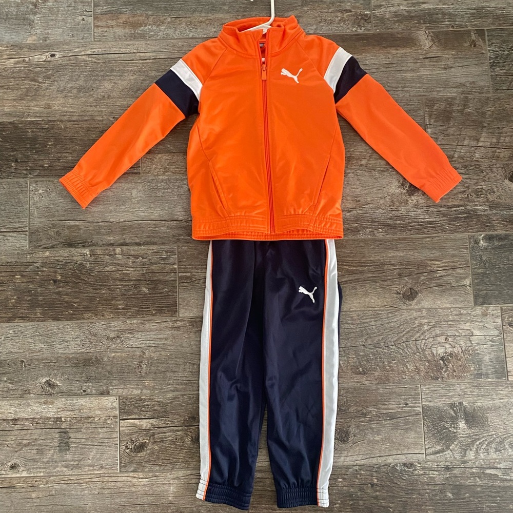 NWT Boys Puma track outfit size 5